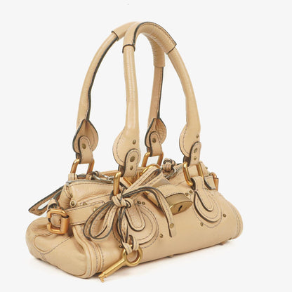 Chloé Paddington Satchel Tasche in Beige
