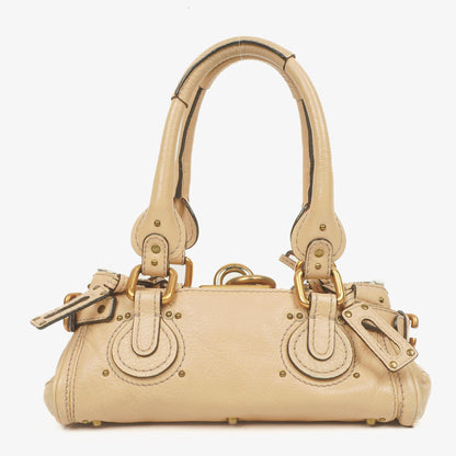 Chloé Paddington Satchel Tasche in Beige