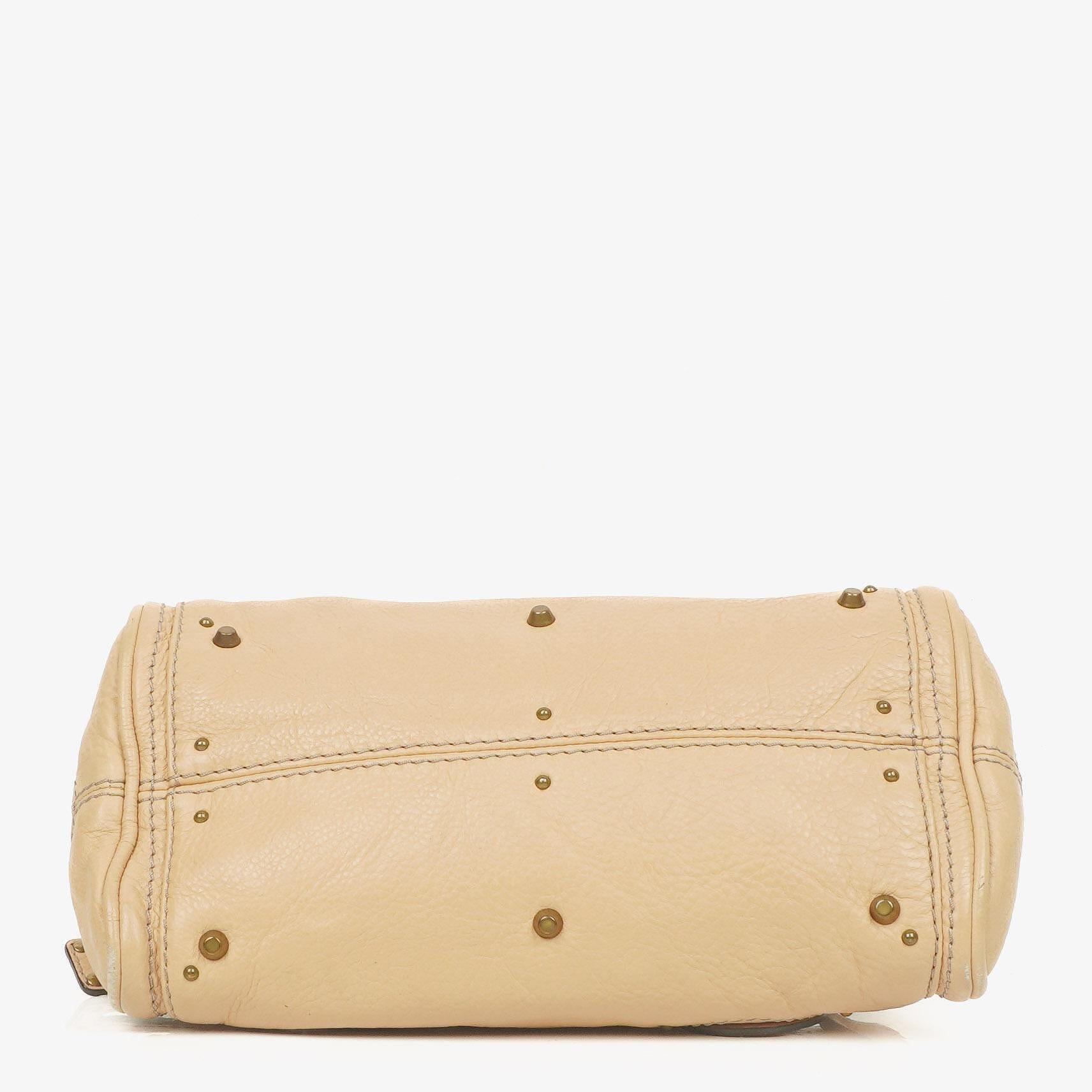 Chloé Paddington Satchel Tasche in Beige