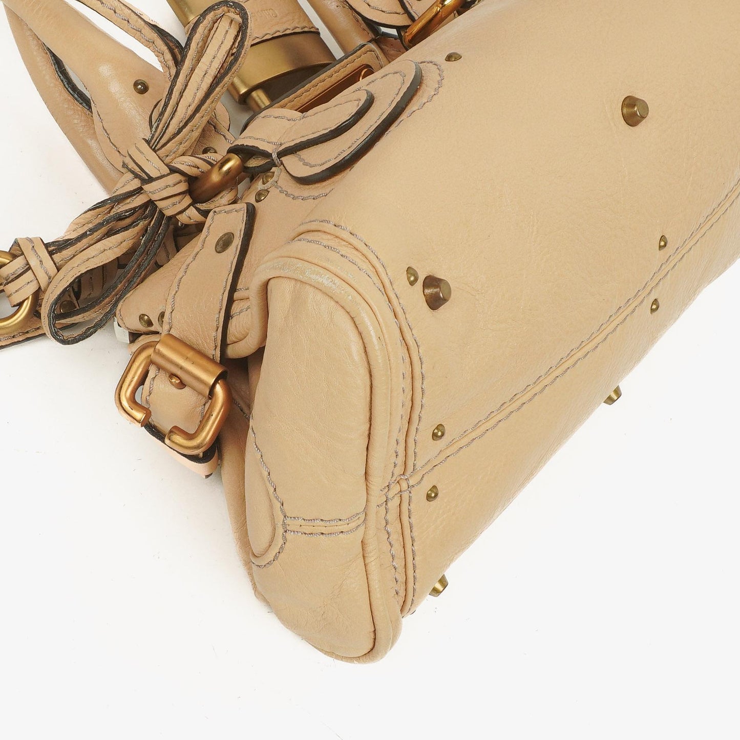 Chloé Paddington Satchel Tasche in Beige