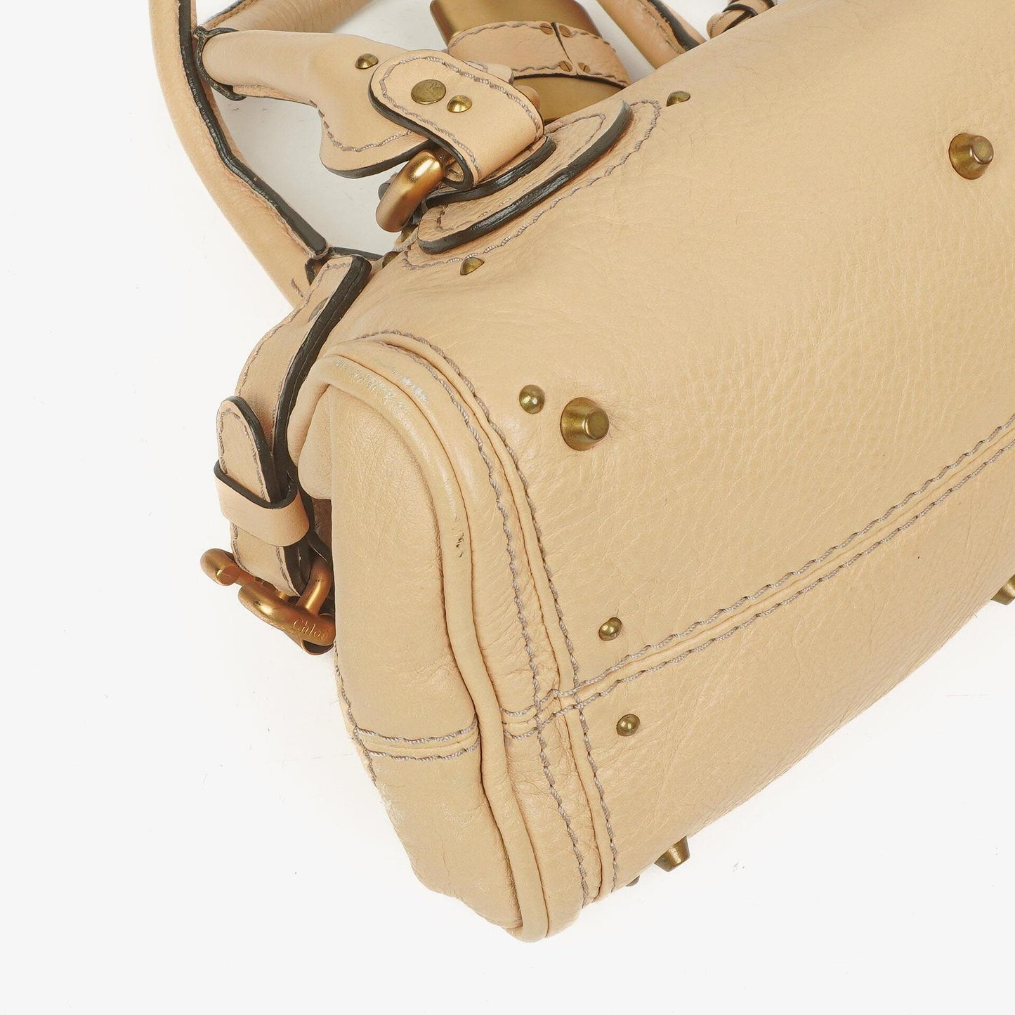 Chloé Paddington Satchel Tasche in Beige