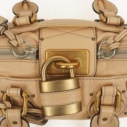 Chloé Paddington Satchel Tasche in Beige