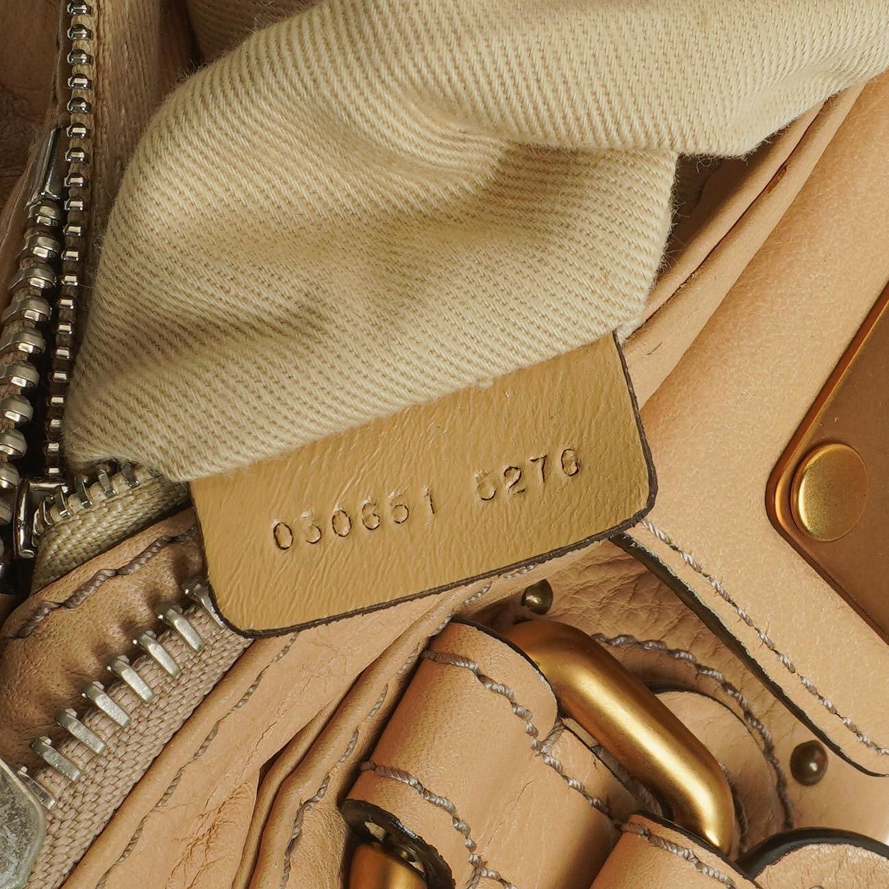 Chloé Paddington Satchel Tasche in Beige