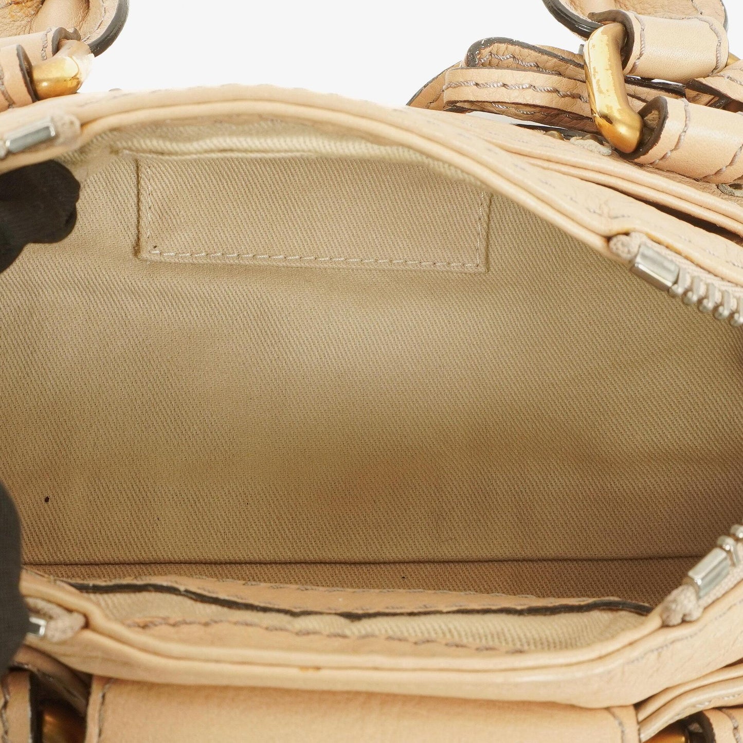 Chloé Paddington Satchel Tasche in Beige