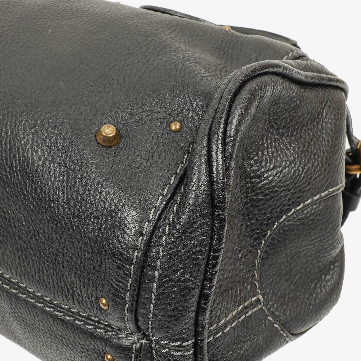 Chloe Paddington Aktentasche Schwarz Kalbsleder