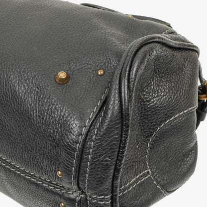 Chloe Paddington Aktentasche Schwarz Kalbsleder