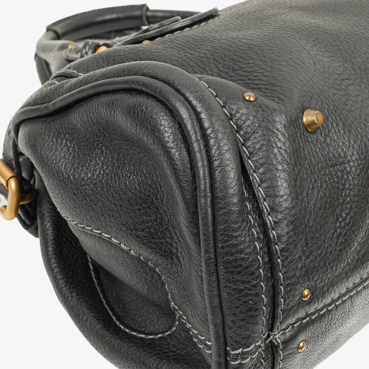 Chloe Paddington Aktentasche Schwarz Kalbsleder