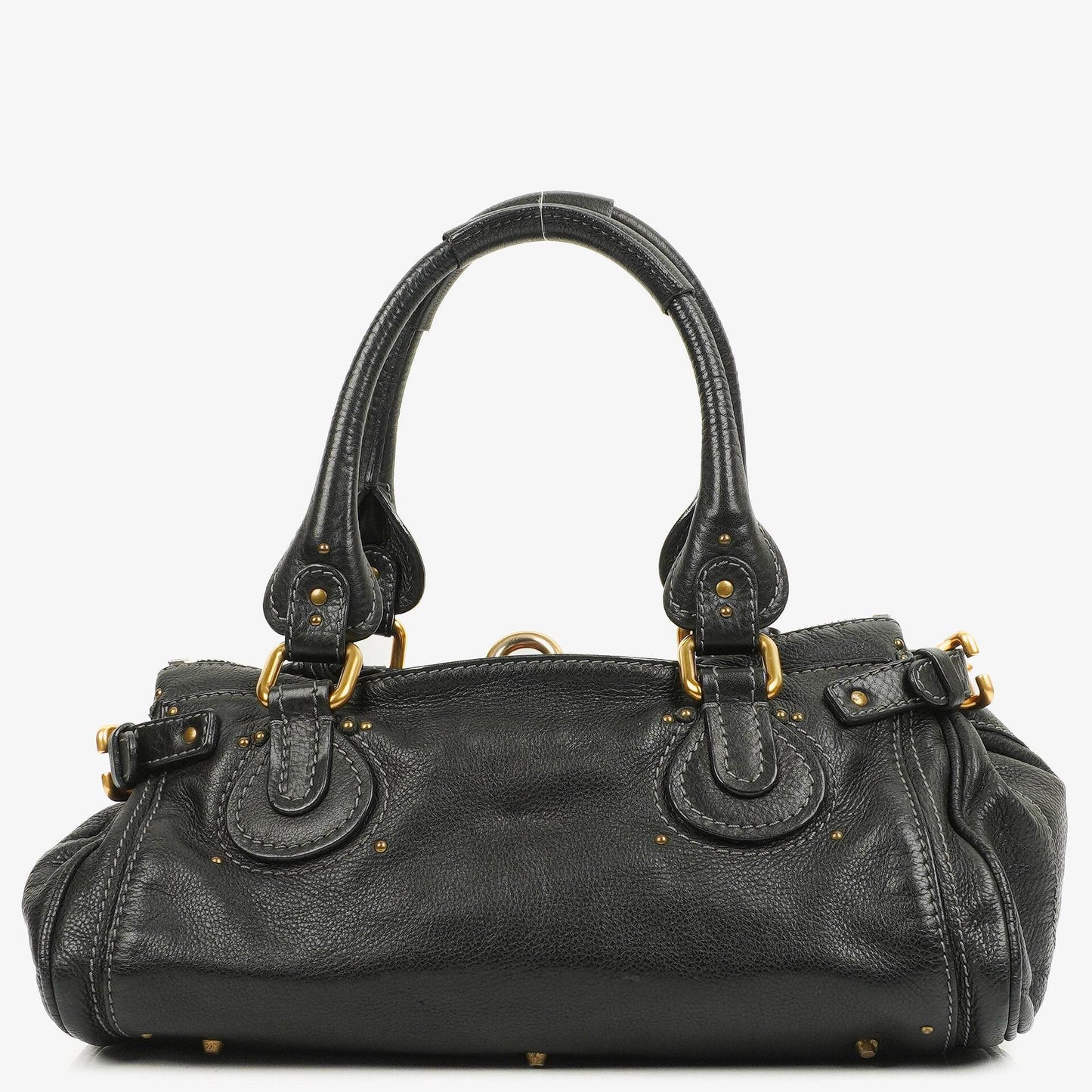 Chloe Paddington Aktentasche Schwarz Kalbsleder