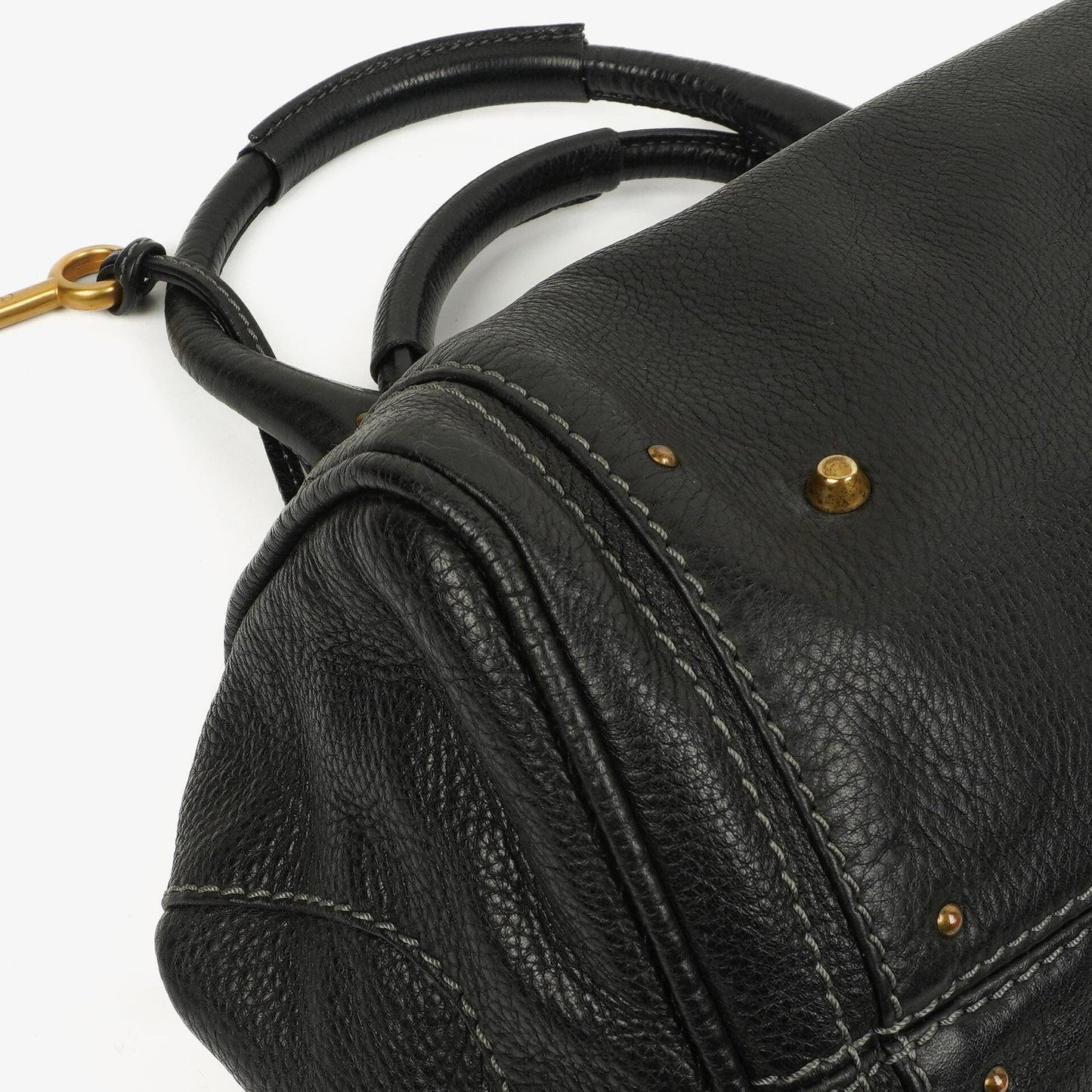 Chloe Paddington Aktentasche Schwarz Kalbsleder