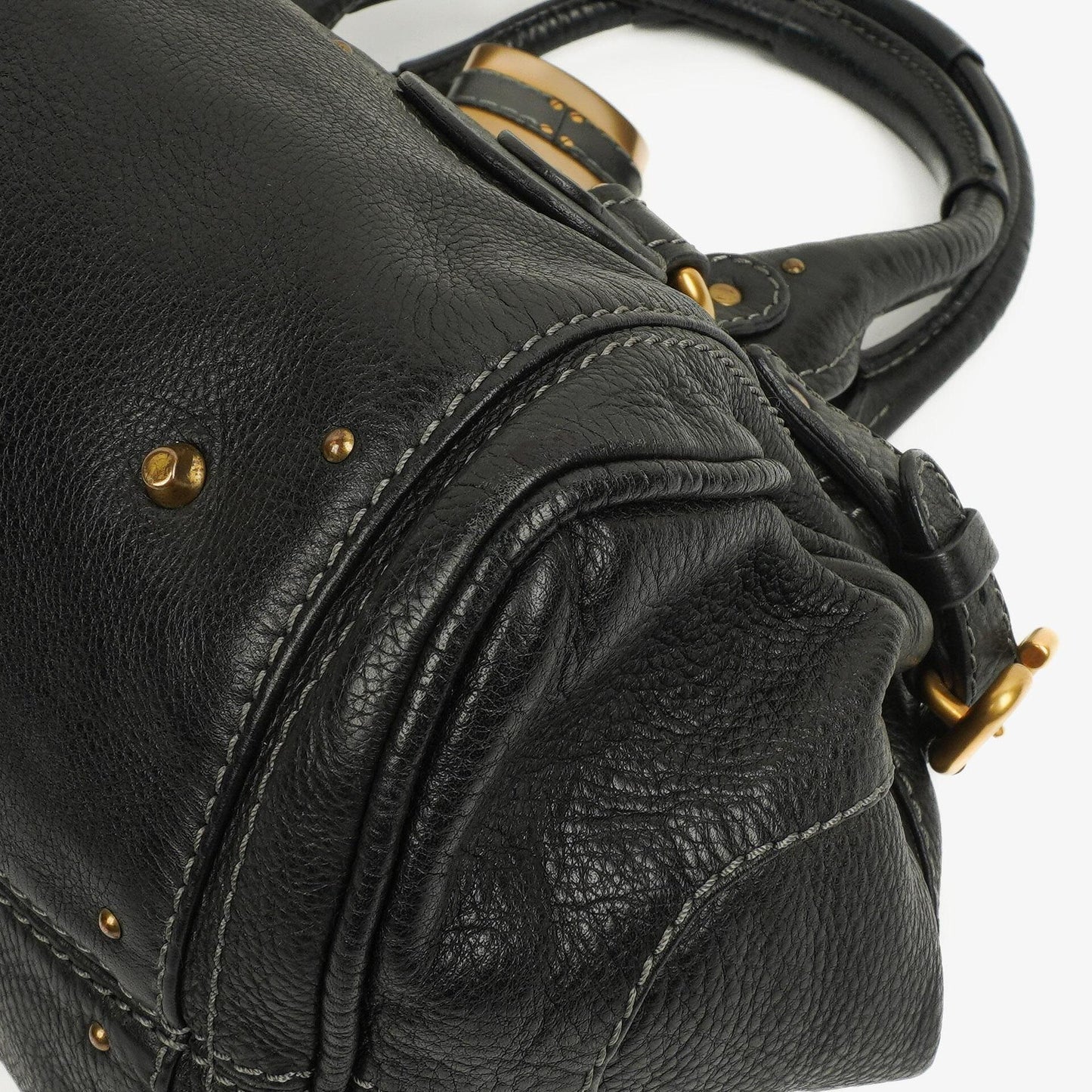 Chloe Paddington Aktentasche Schwarz Kalbsleder