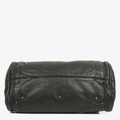 Chloé Paddington Satchel Tasche aus schwarzem Kalbsleder