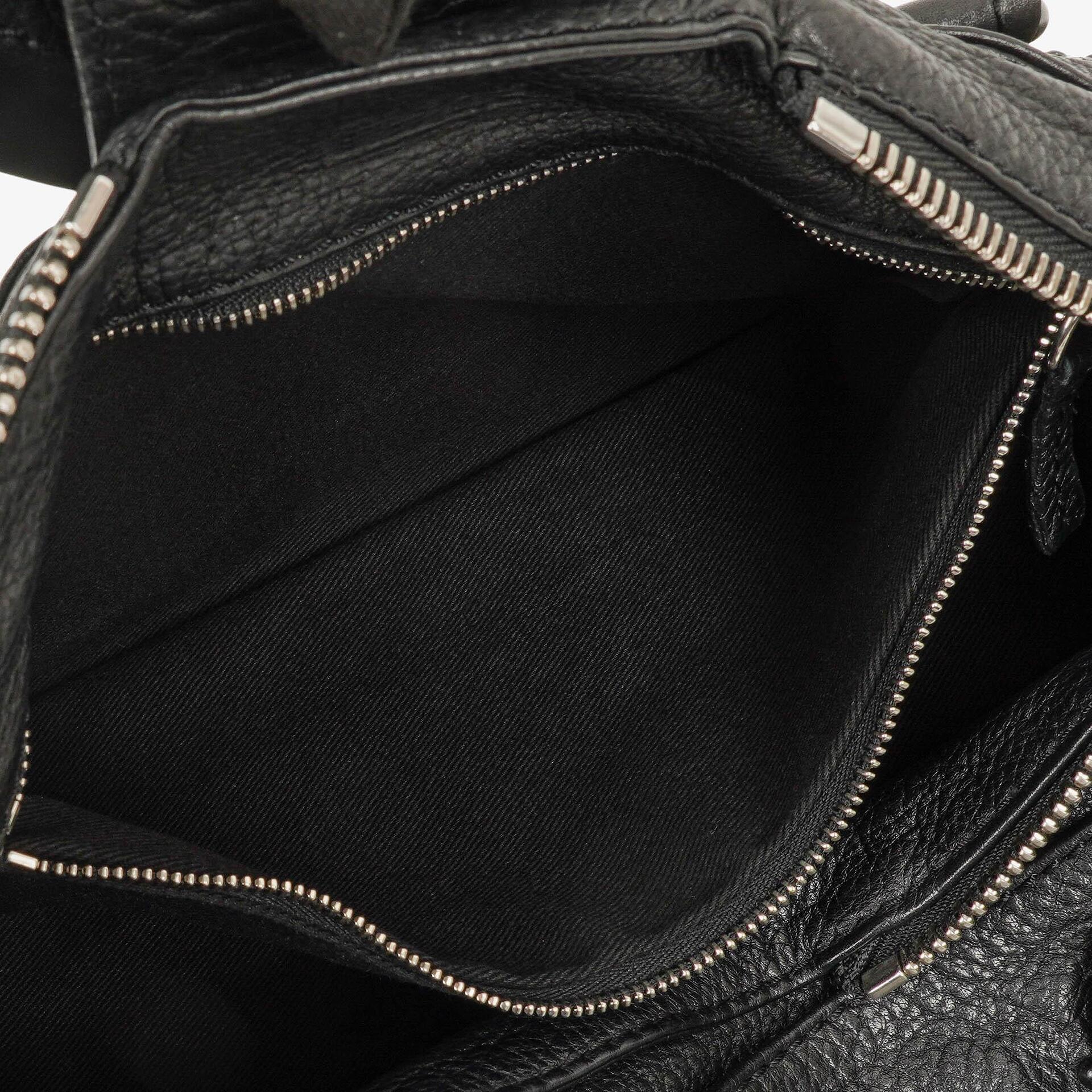 Chloe Paddington Satchel-Tasche aus schwarzem Kalbsleder