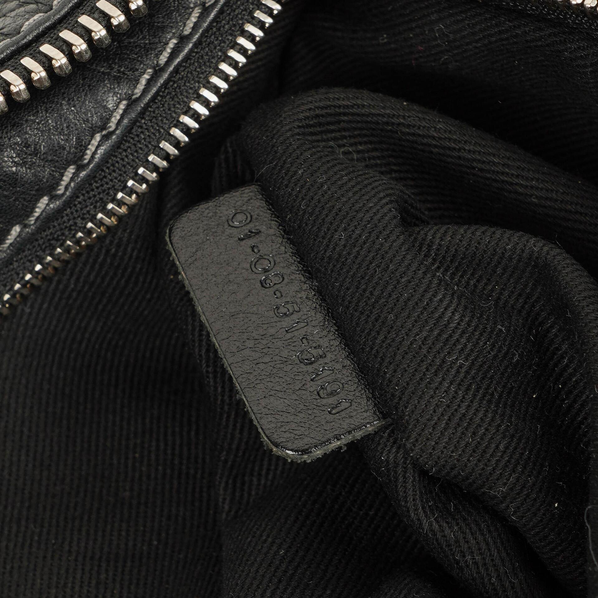 Chloé Paddington Satchel aus schwarzem Kalbsleder