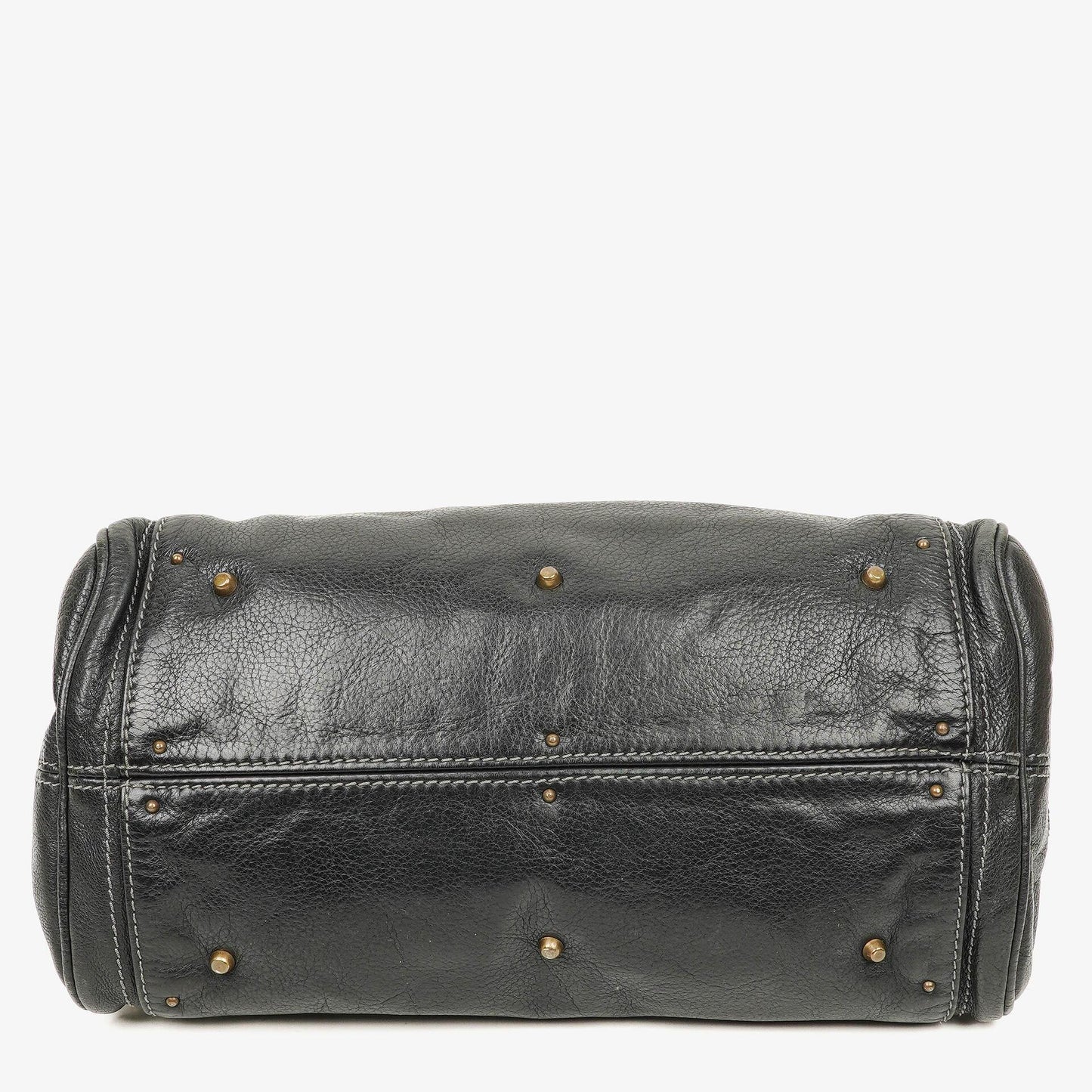 Chloé Paddington Satchel-Tasche aus schwarzem Kalbsleder