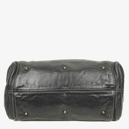 Chloé Paddington Satchel-Tasche aus schwarzem Kalbsleder