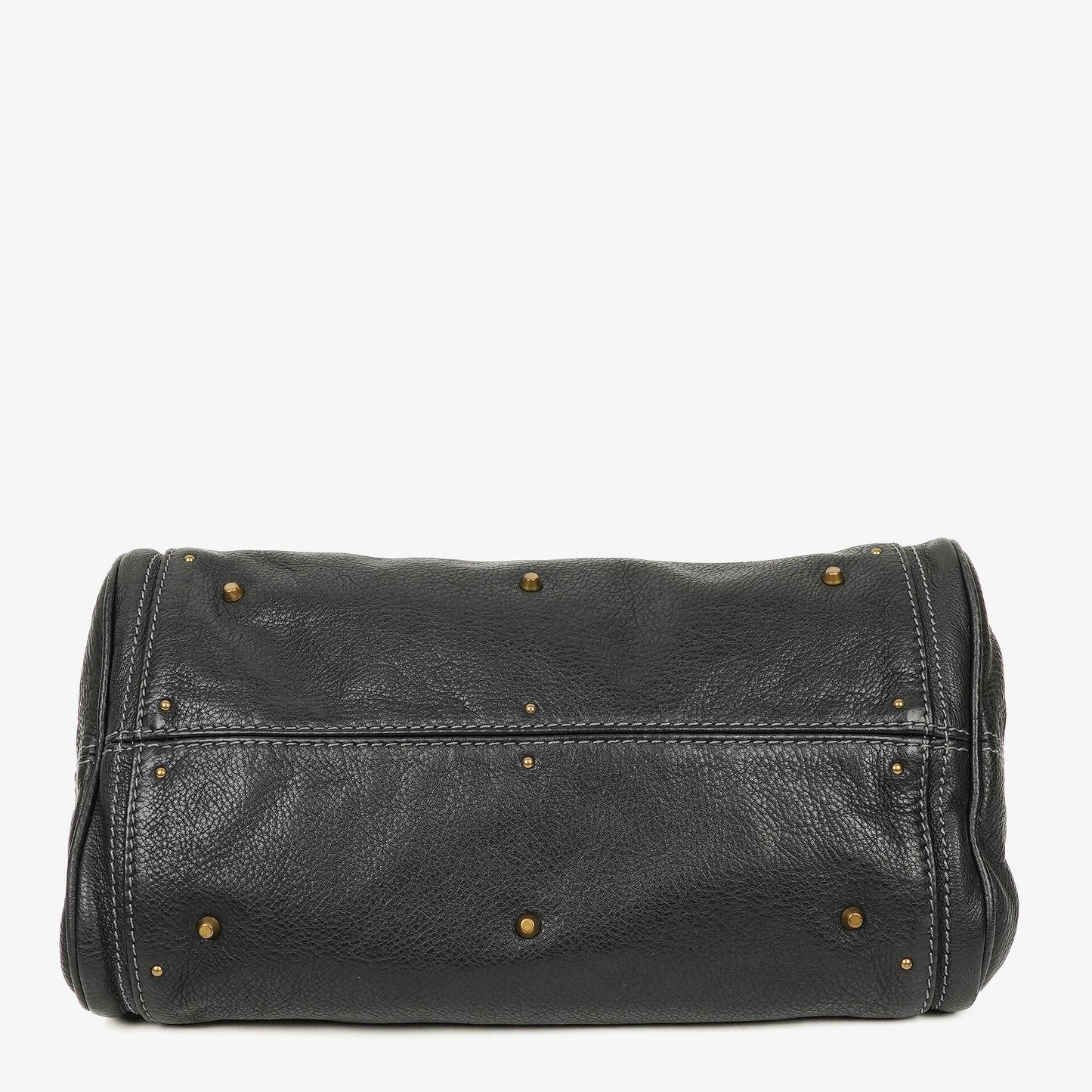 Chloe Paddington Satchel-Tasche aus schwarzem Kalbsleder