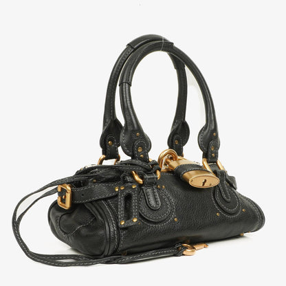 Chloé Paddington Satchel-Tasche in Schwarz