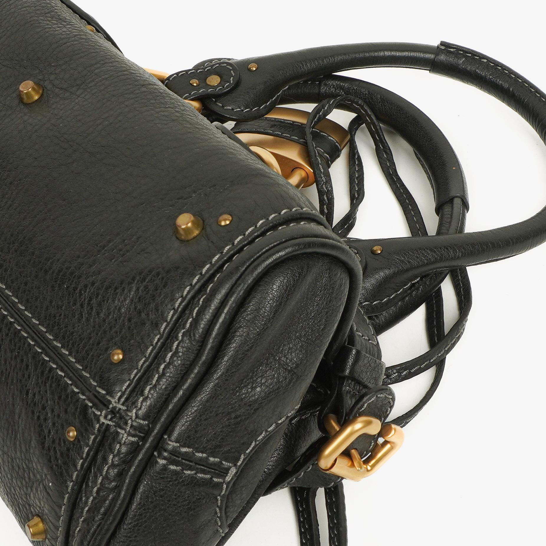 Chloé Paddington Satchel-Tasche in Schwarz