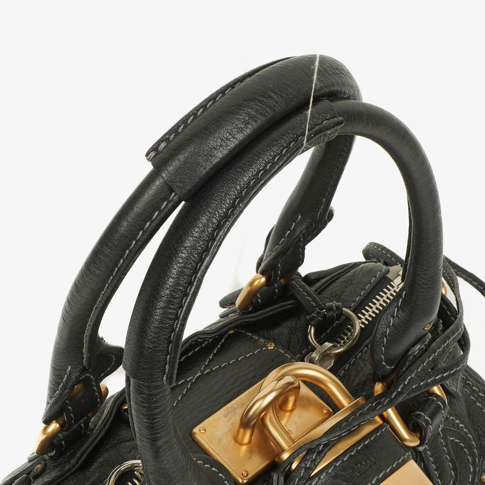 Chloé Paddington Satchel-Tasche in Schwarz