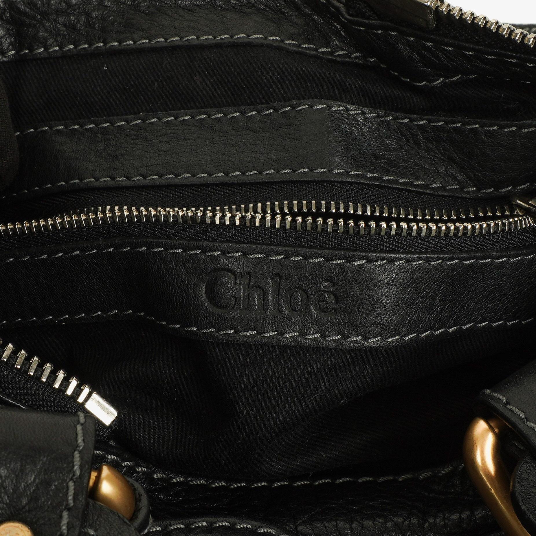 Chloé Paddington Satchel-Tasche in Schwarz