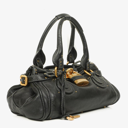 Chloe Paddington Satchel-Tasche in Schwarz