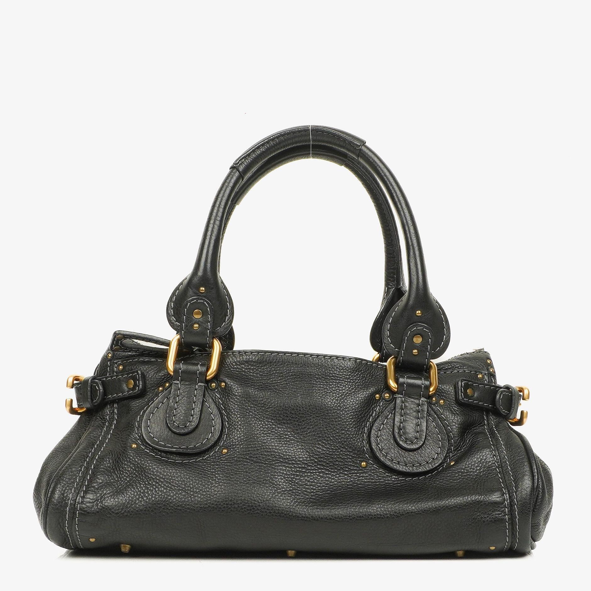 Chloe Paddington Satchel-Tasche in Schwarz