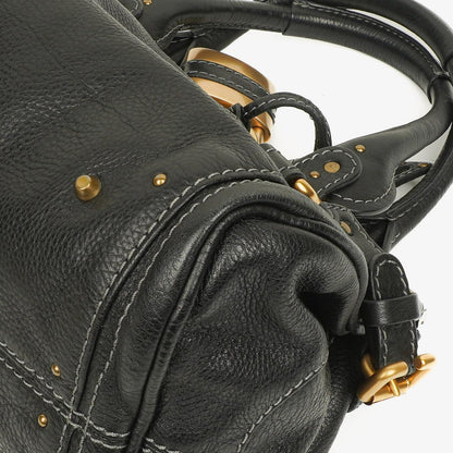 Chloe Paddington Satchel-Tasche in Schwarz