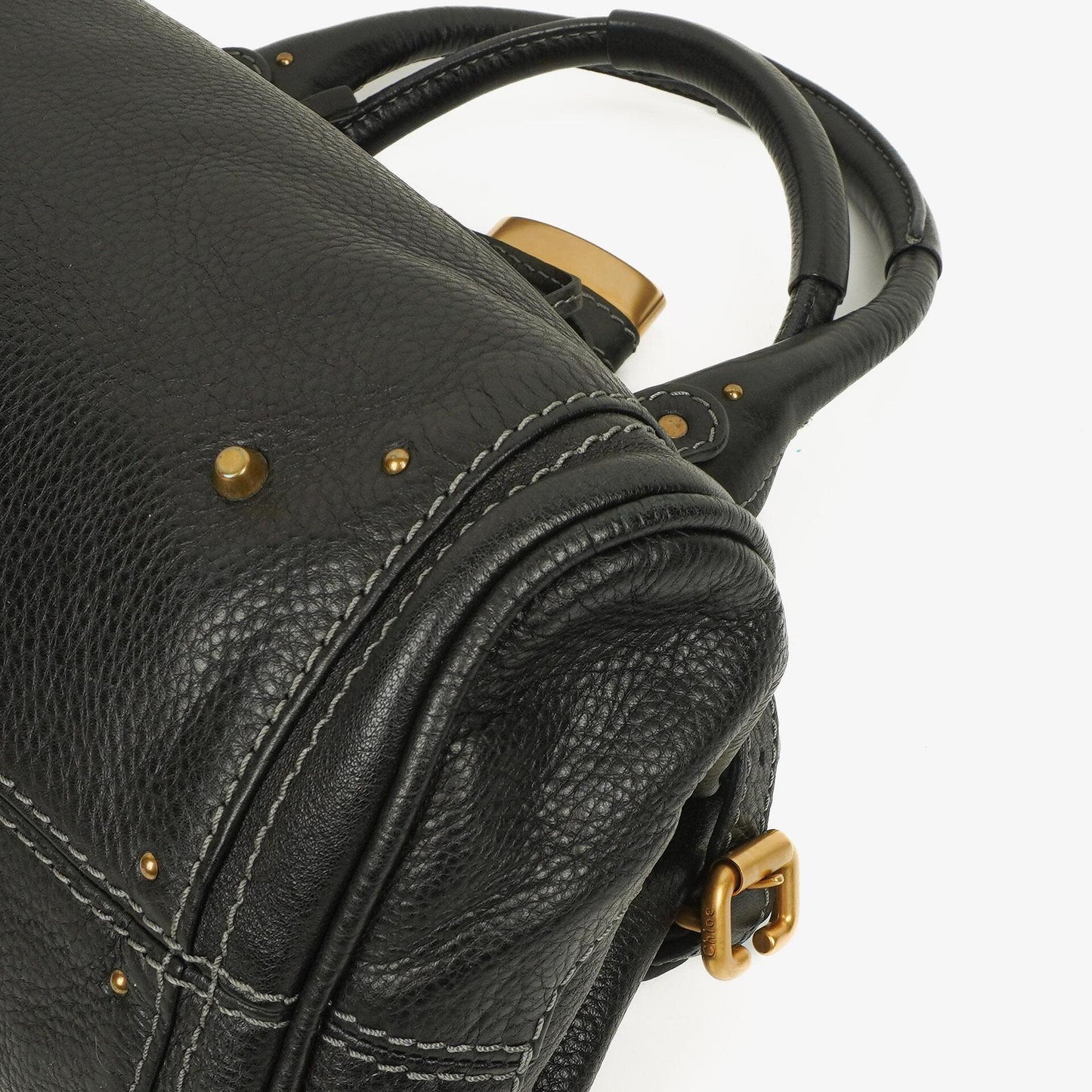 Chloe Paddington Satchel-Tasche in Schwarz