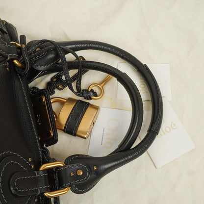 Chloe Paddington Satchel-Tasche in Schwarz