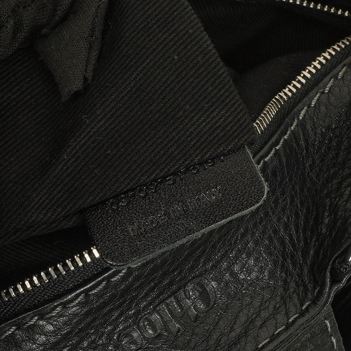 Chloe Paddington Satchel-Tasche in Schwarz