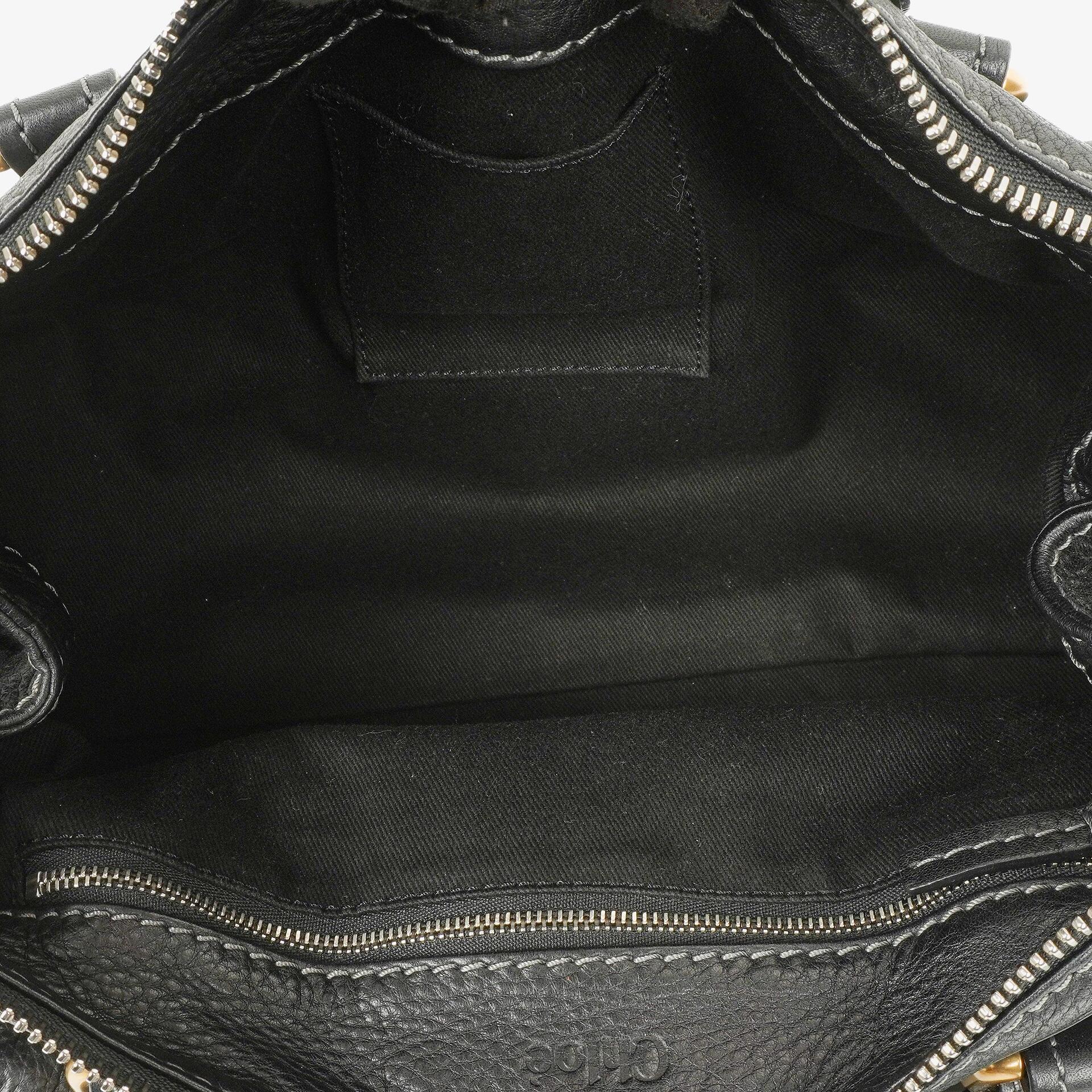 Chloe Paddington Satchel-Tasche in Schwarz