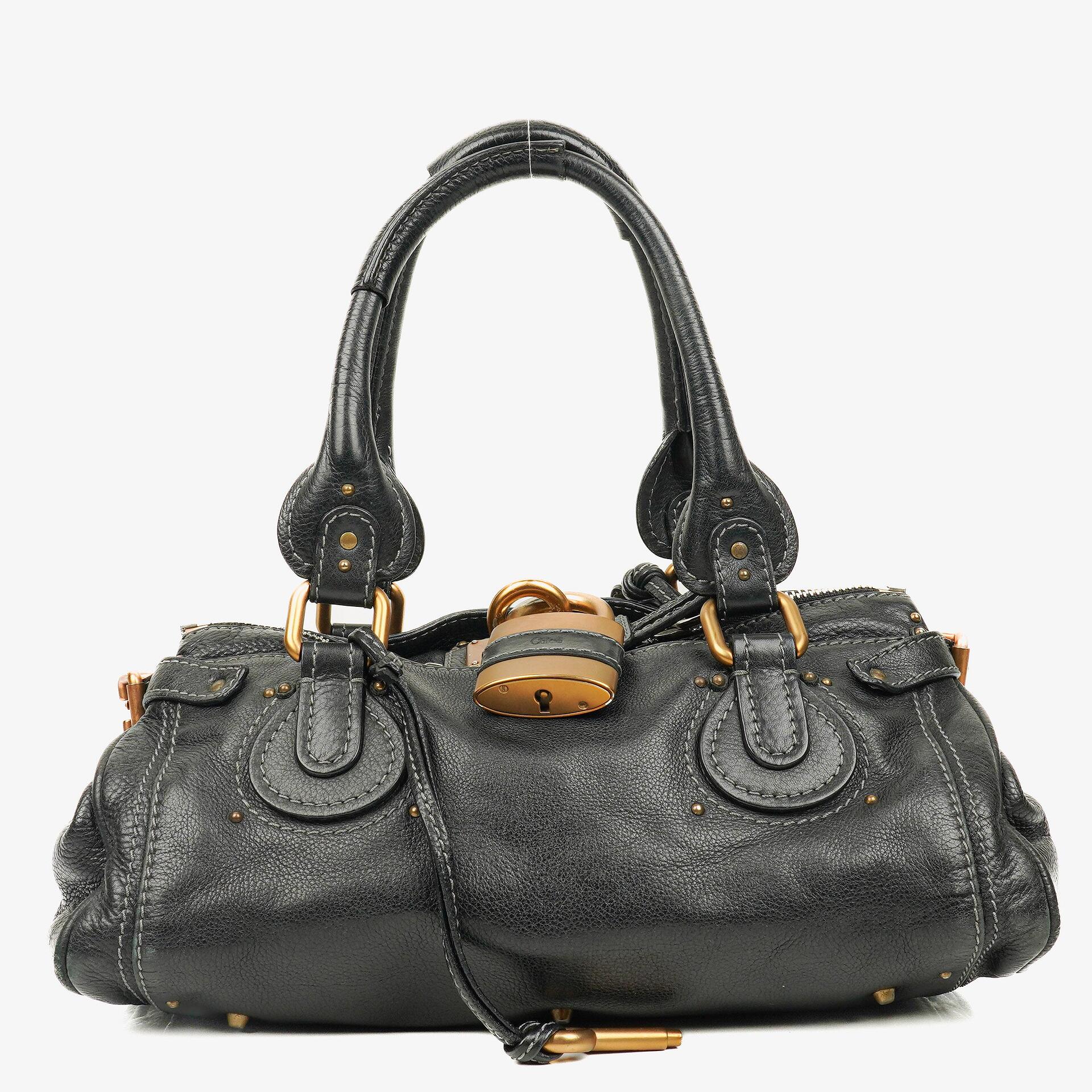 Chloé Paddington Satchel-Tasche in Schwarz