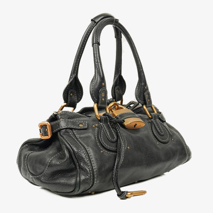 Chloé Paddington Satchel-Tasche in Schwarz