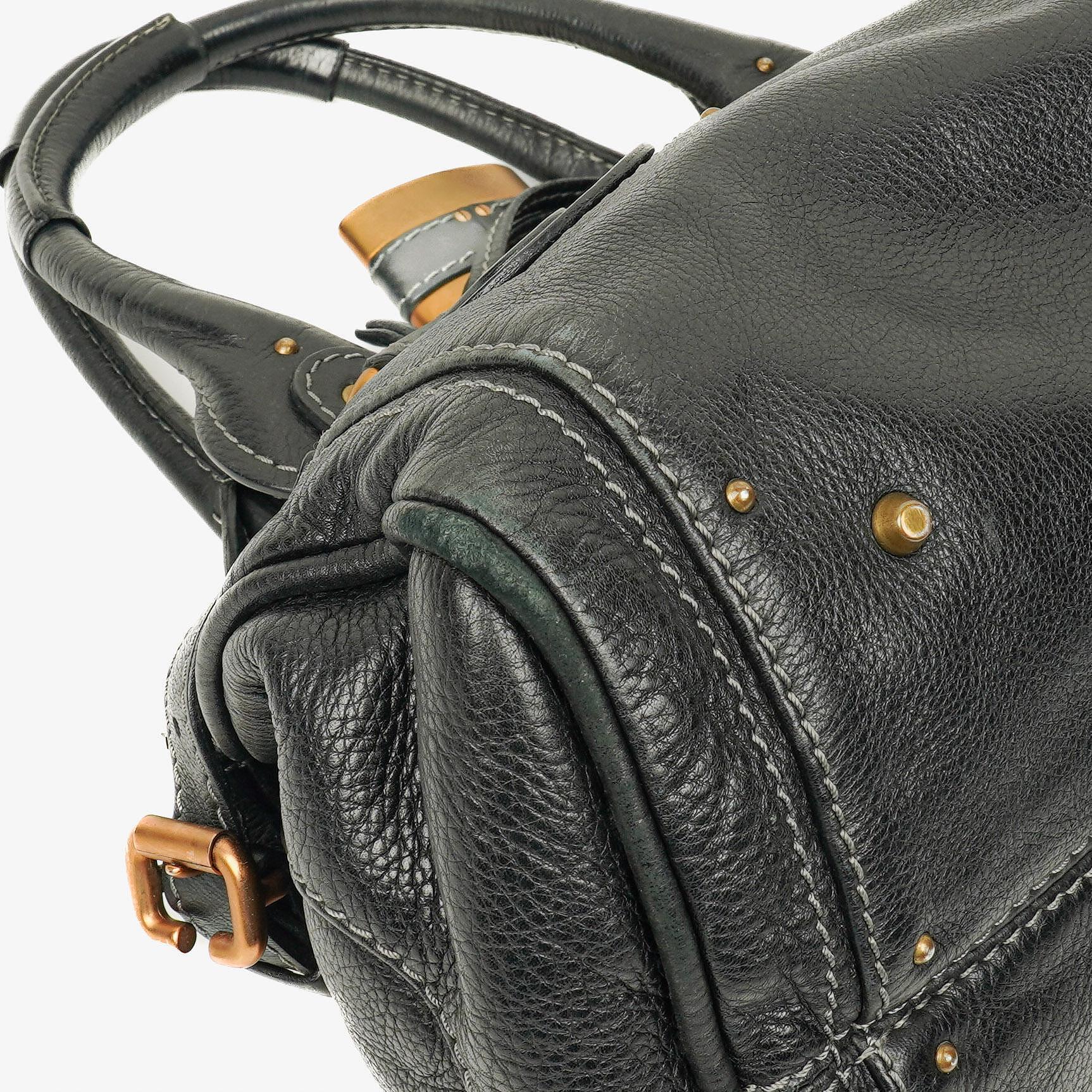 Chloé Paddington Satchel-Tasche in Schwarz