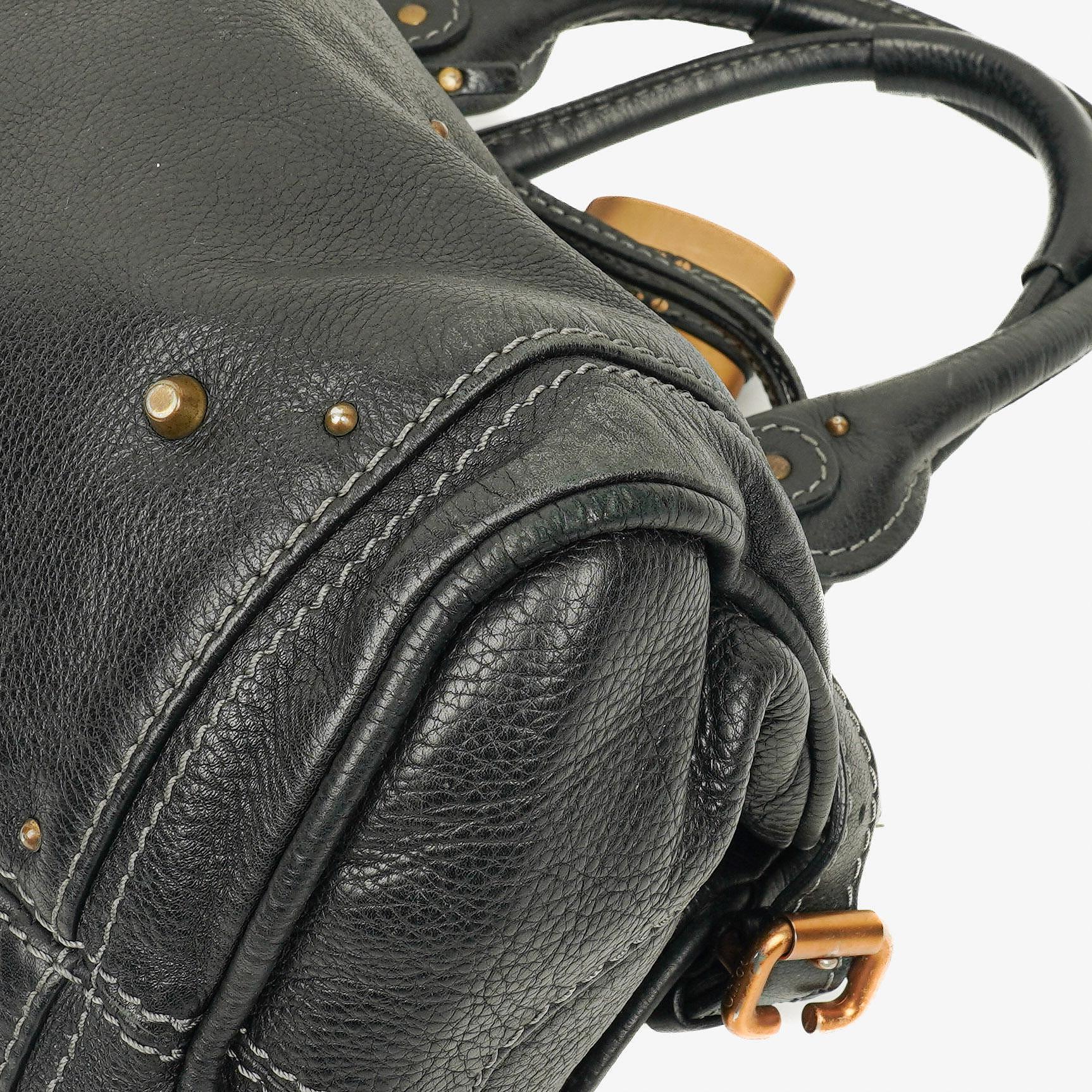 Chloé Paddington Satchel-Tasche in Schwarz