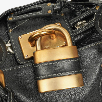 Chloé Paddington Satchel-Tasche in Schwarz