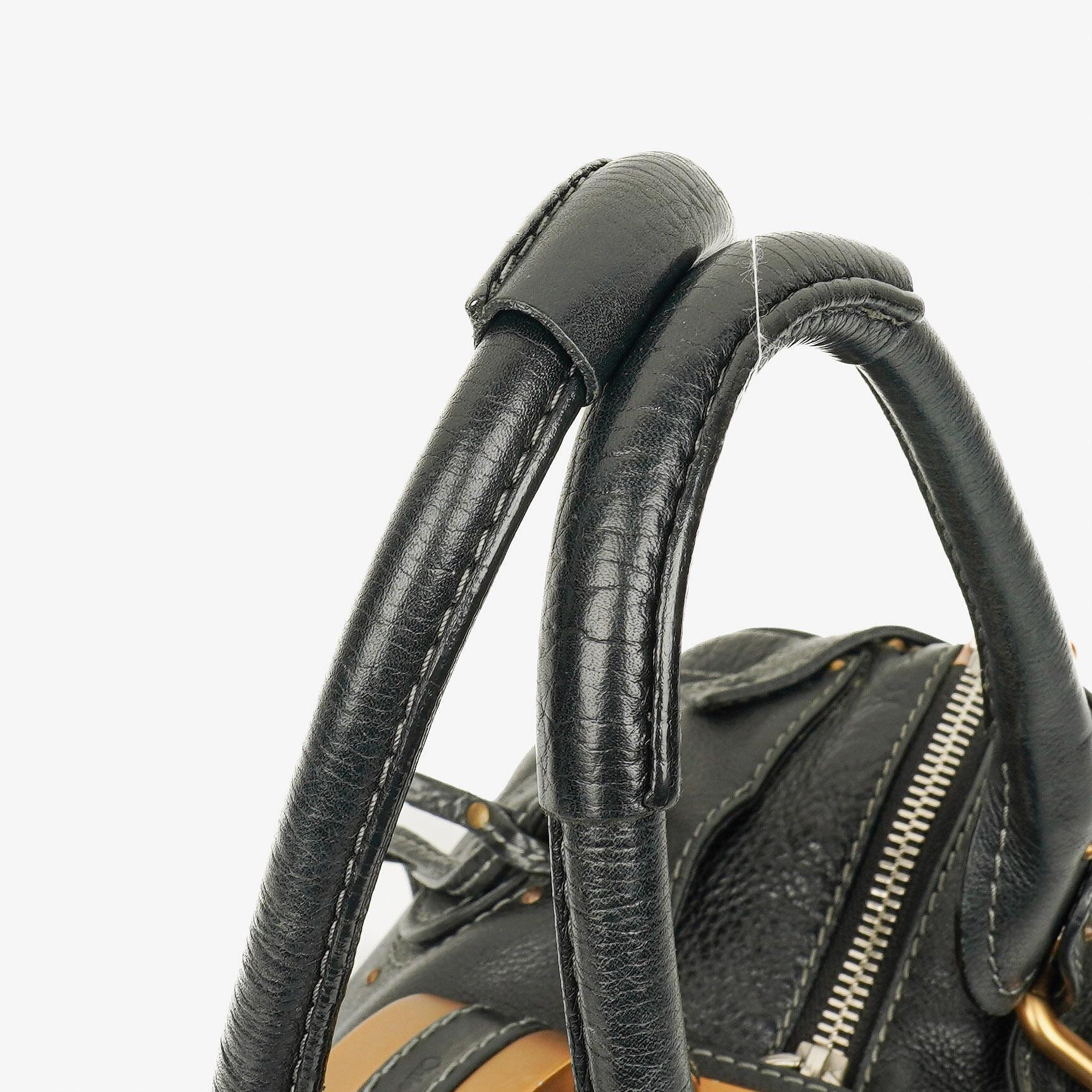 Chloé Paddington Satchel-Tasche in Schwarz
