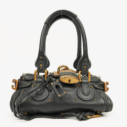 Chloé Paddington Satchel-Tasche in Schwarz