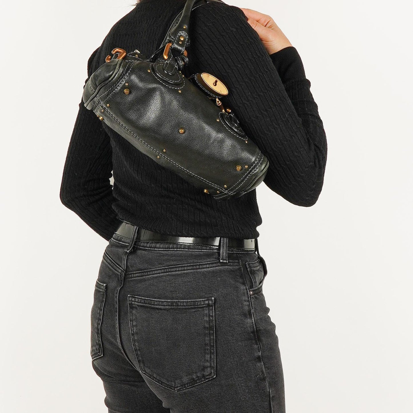 Chloé Paddington Satchel-Tasche in Schwarz