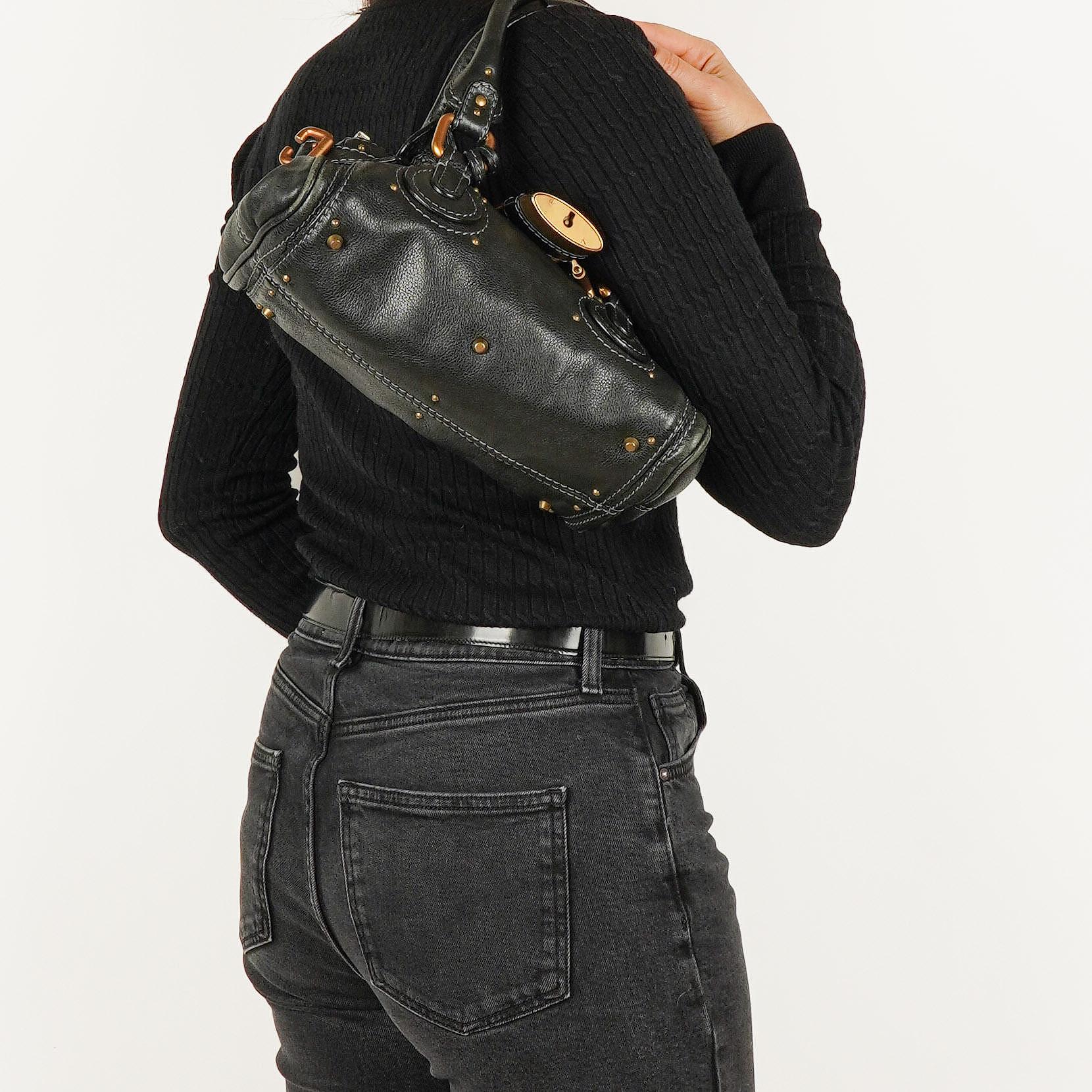 Chloé Paddington Satchel-Tasche in Schwarz