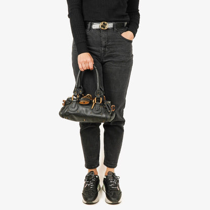Chloé Paddington Satchel-Tasche in Schwarz