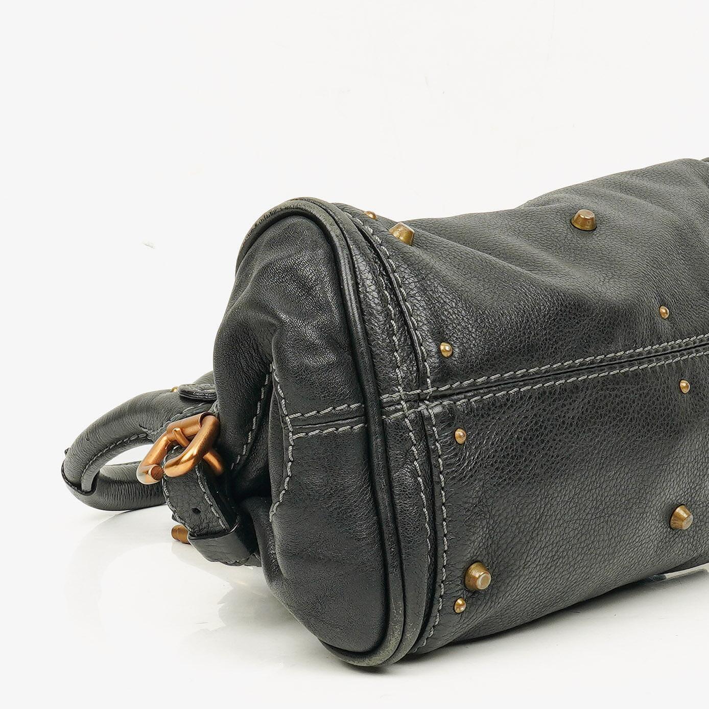 Chloé Paddington Satchel-Tasche in Schwarz