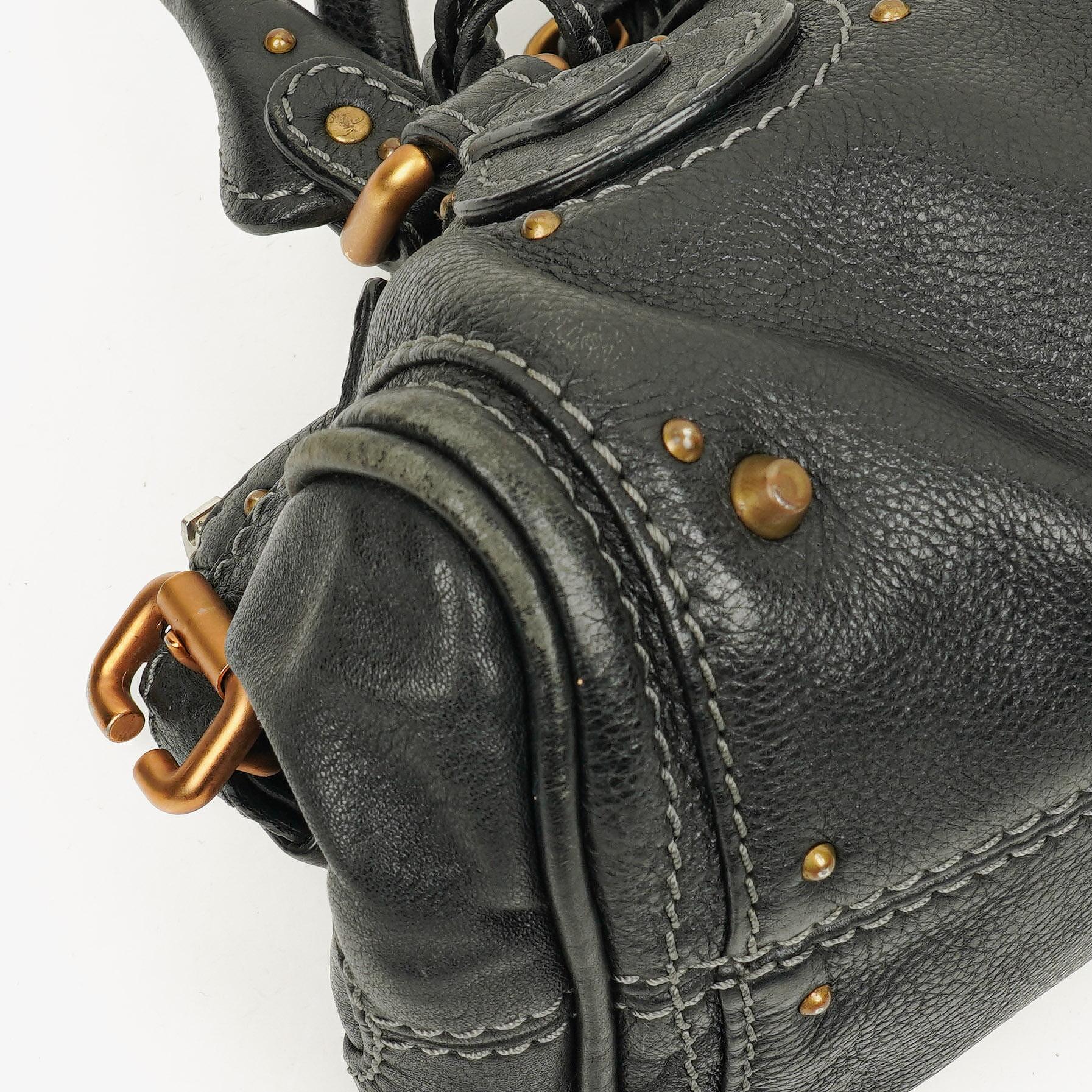 Chloé Paddington Satchel-Tasche in Schwarz