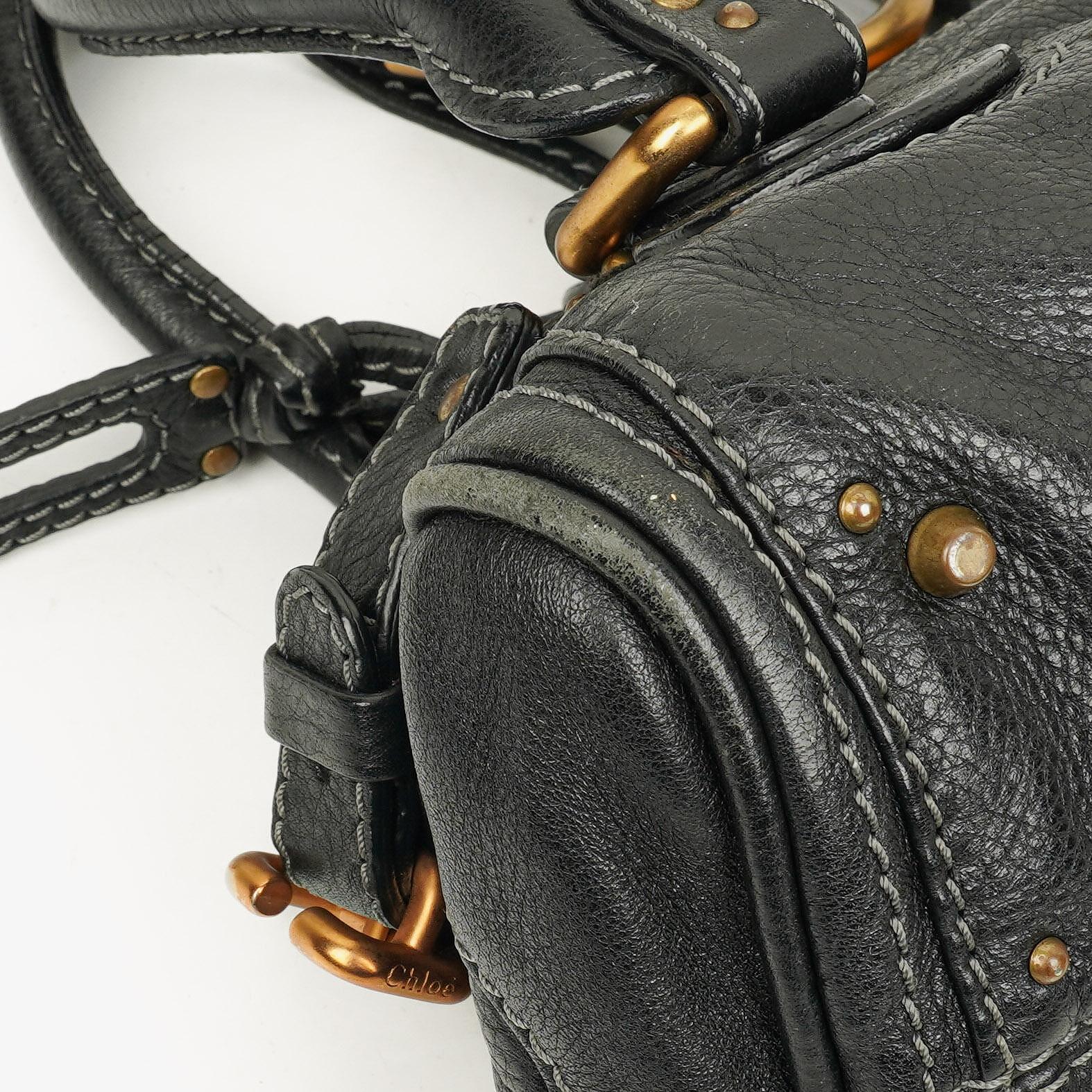 Chloé Paddington Satchel-Tasche in Schwarz