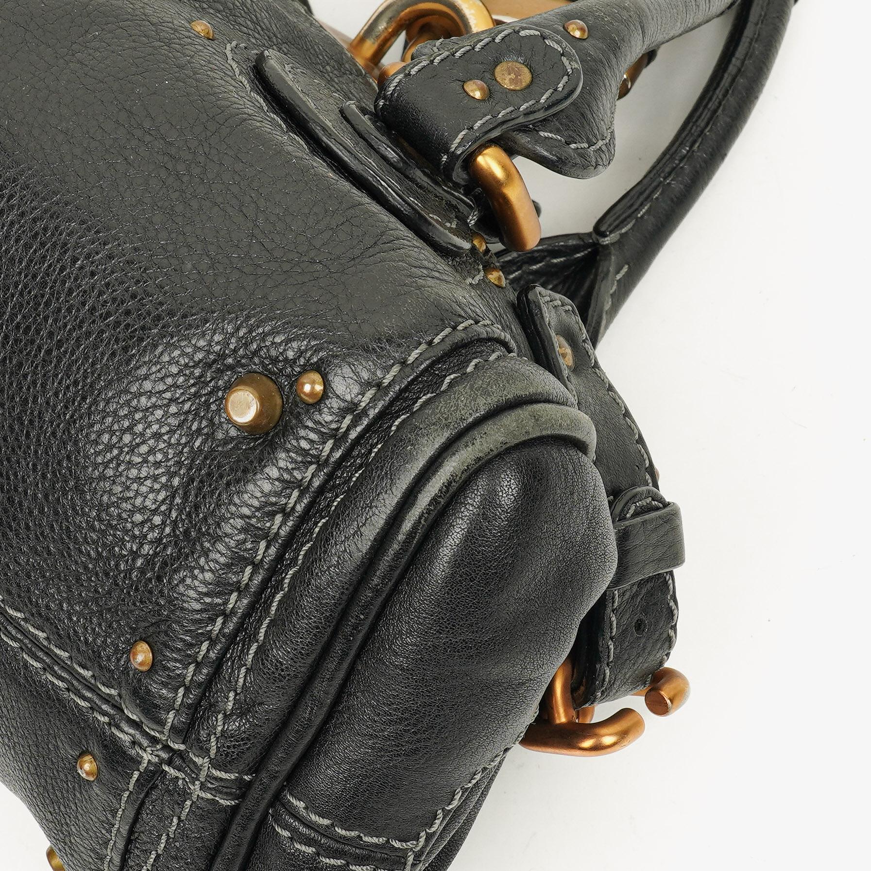 Chloé Paddington Satchel-Tasche in Schwarz