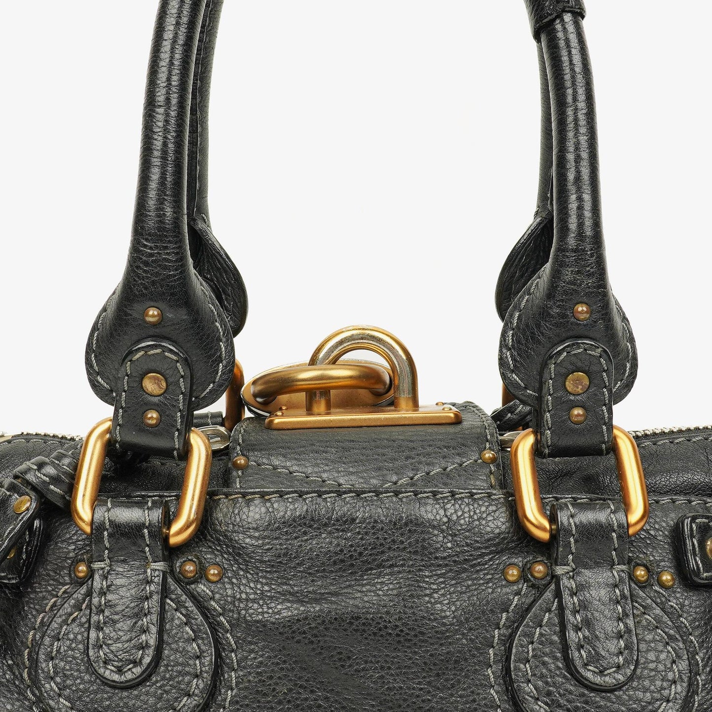 Chloé Paddington Satchel-Tasche in Schwarz