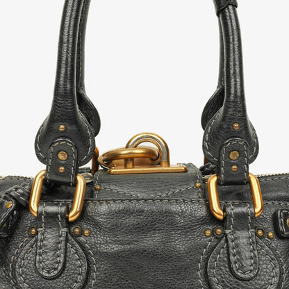 Chloé Paddington Satchel-Tasche in Schwarz