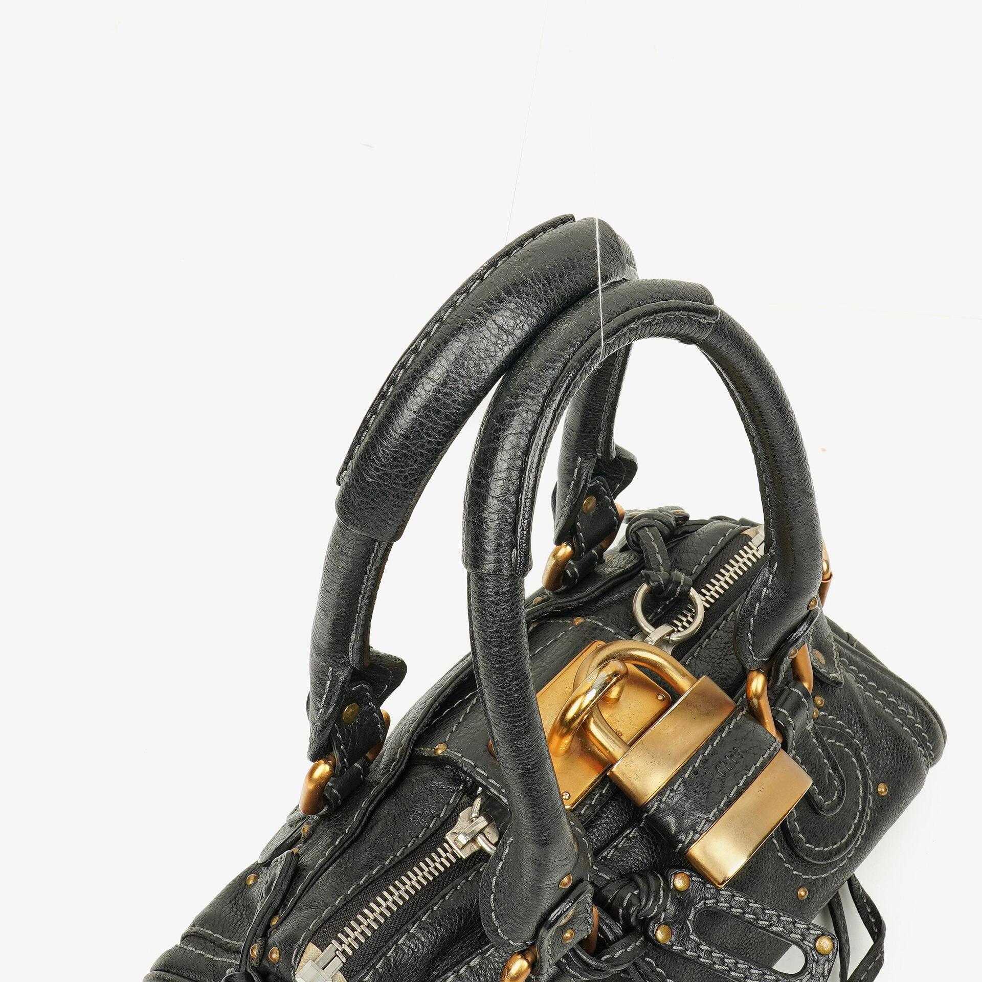 Chloé Paddington Satchel-Tasche in Schwarz