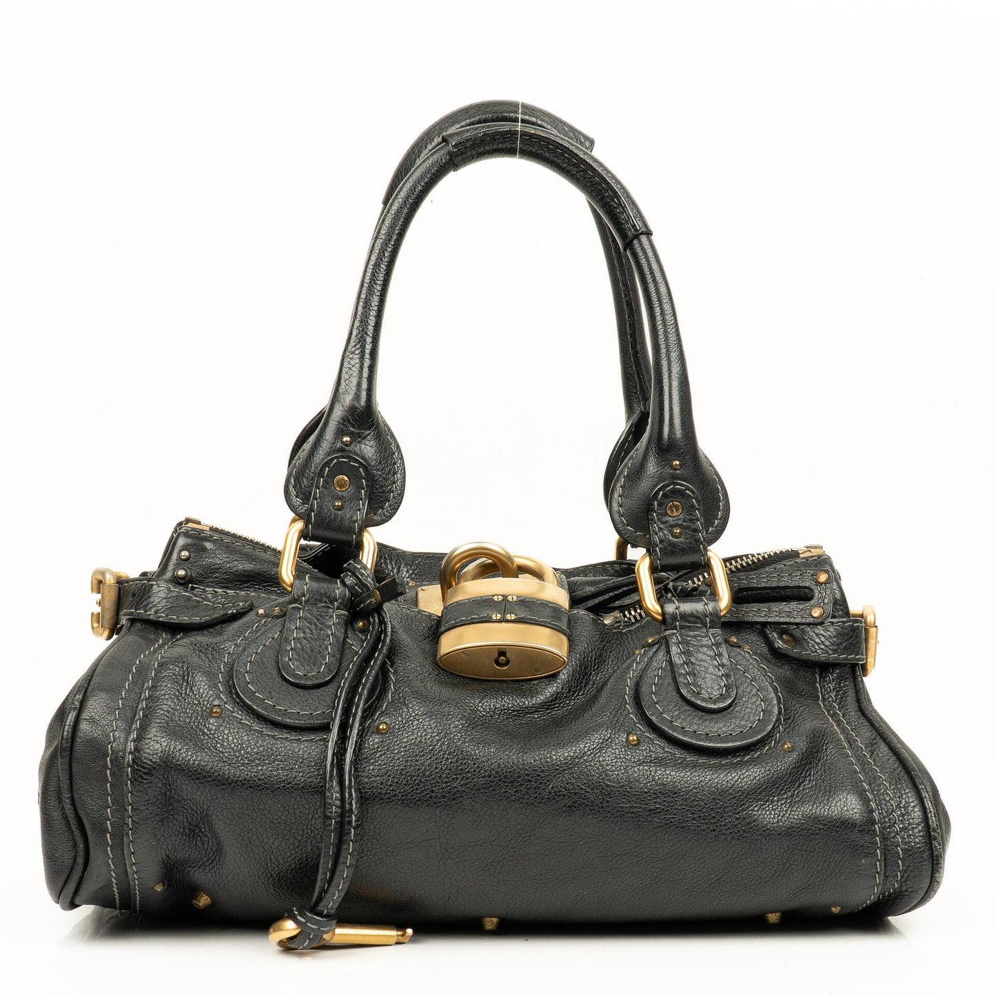 Chloe Paddington Satchel-Tasche in Schwarz