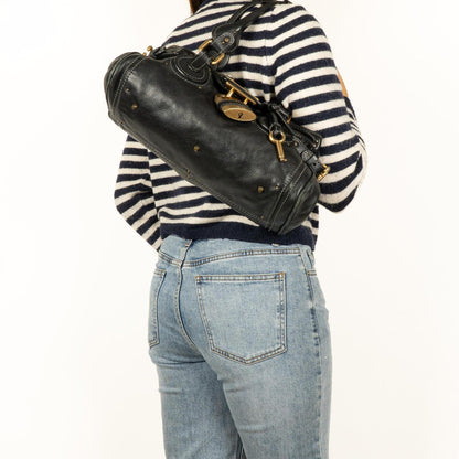 Chloe Paddington Satchel-Tasche in Schwarz